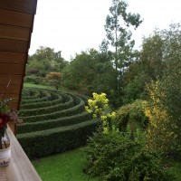The view from the balcony